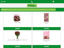 Tablet Screenshot of cittisflorist.com